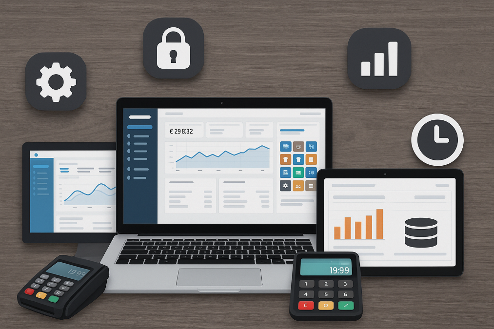 Portail bimedia pour la gestion centralisée des points de vente et des opérations commerciales